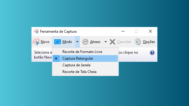 Ferramenta de captura de tela para Windows