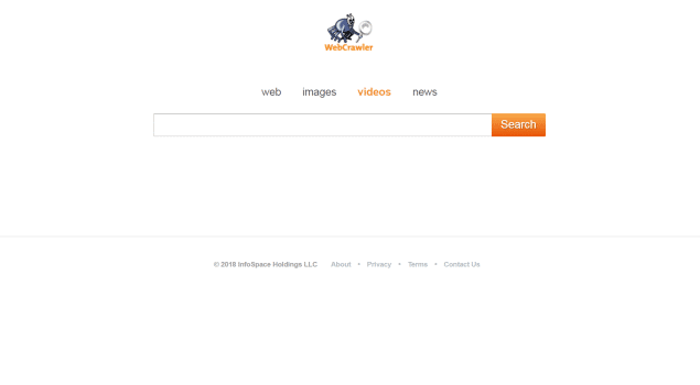 pagina de pesquisa do webcrawler