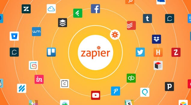 integrações do zapier