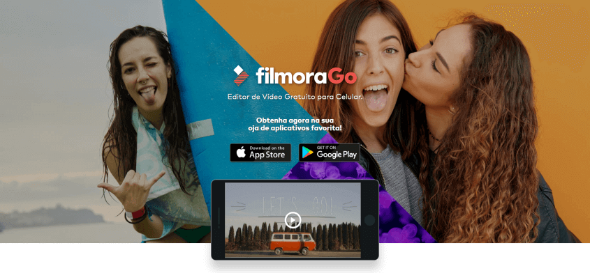 app-edicao-de-video-Filmora-Go